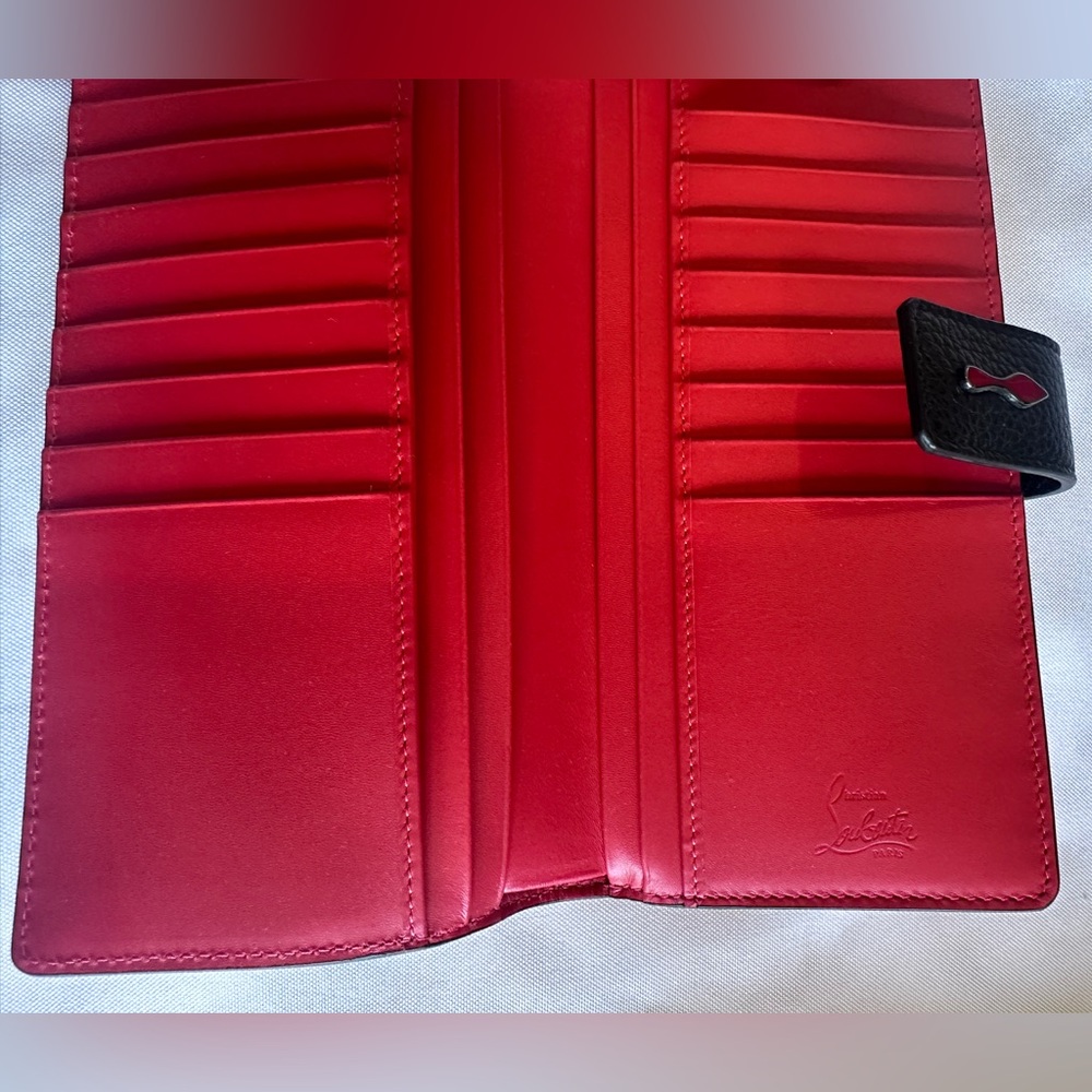 Christian Louboutin Black and Red Wallet (NEW) - Picture 3 of 6